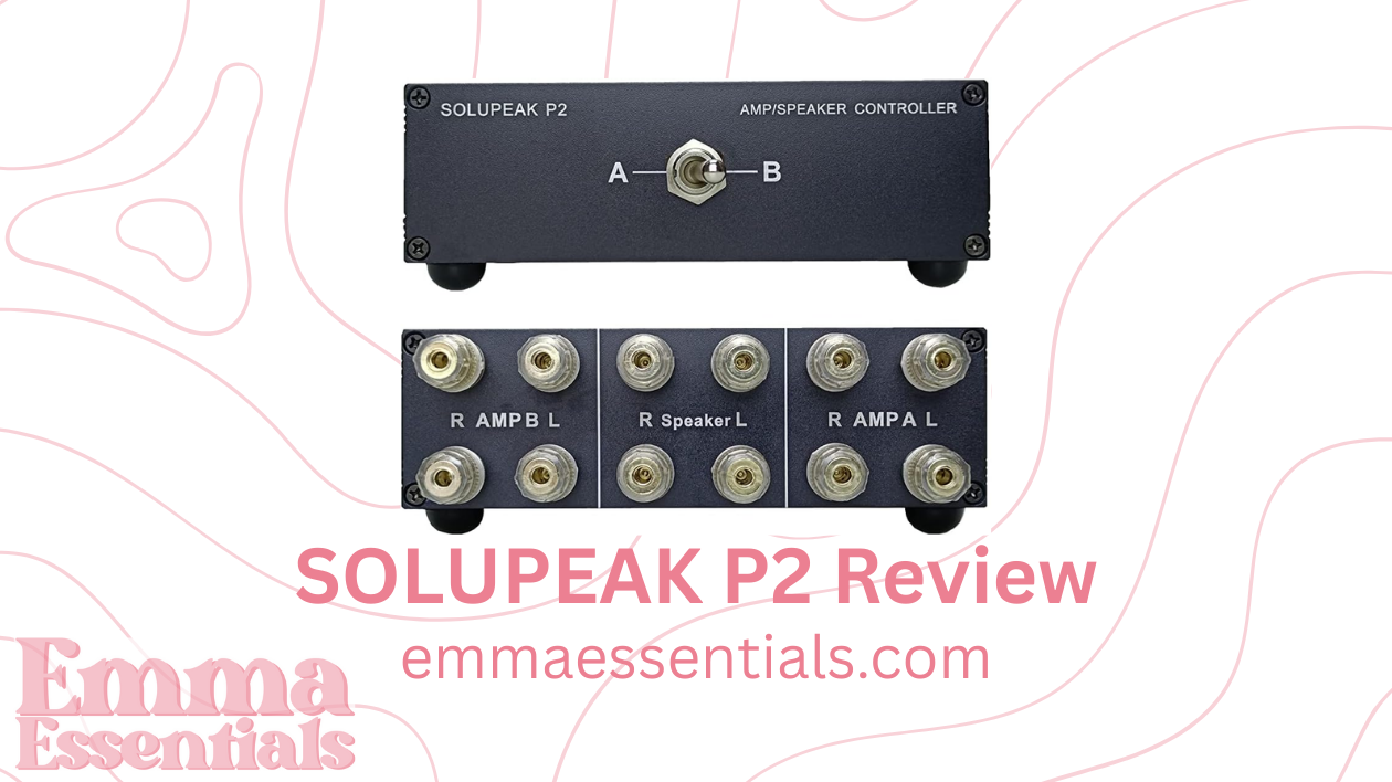 SOLUPEAK P2 Review: Simplify Your Audio Setup with Easy Switching